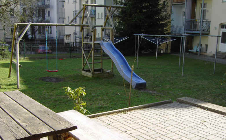 Spielplatz auf dem Hof